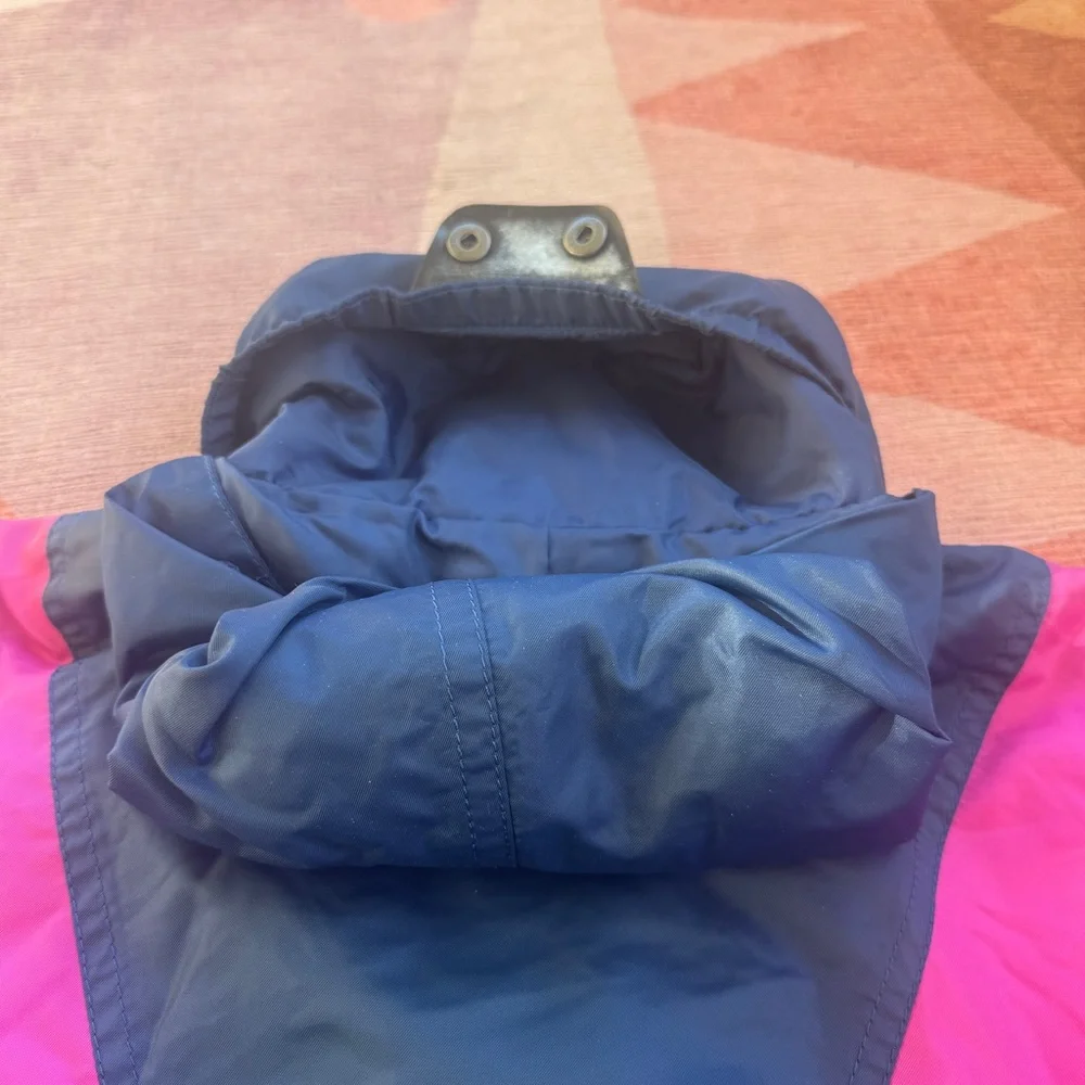 Vtg SPYDER Thinsulate Entrant Mens 80s Retro Winter Jacket L with Packable Hood - Picture 15 of 16